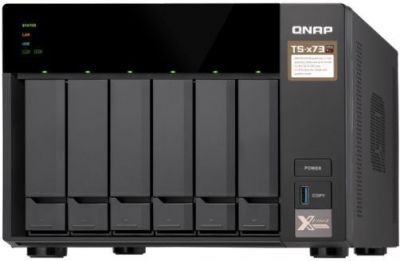 Сетевое хранилище NAS Qnap TS-673-4G 6-bay 
